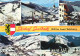 SAALBACH, SALZBURG, MULTIPLE VIEWS, ARCHITECTURE, CABLE CAR, RESORT, CARS, SKI, EMBLEM, AUSTRIA, POSTCARD - Saalbach