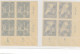 1950, Wintersportmeisterschaften Im Postfrischen Eckrand Viererblock - Unused Stamps