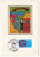 FRANCE => Carte Illustrée Soie - 2,00 Télématique - Premier Jour 28/3/1981 - Storia Postale