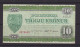 FAROE ISLANDS -  1974 10 Kronur Circulated Banknote - Islas Faeroes