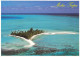 Polynésie Française Motu Tapu Bora Bora Iles Sous Le Vent CPM + Timbre - Polynésie Française