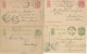 LUXEMBOURG - LOT DE 22 ENTIERS POSTAUX  DE 1889 A 1968  -OBLITERES ET NEUFS. - Interi Postali