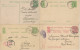 LUXEMBOURG - LOT DE 22 ENTIERS POSTAUX  DE 1889 A 1968  -OBLITERES ET NEUFS. - Postwaardestukken