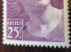 FRANCE Variété Yvert N° 731 Tache Violette à Droite Du F De 25 F  **MNH - Unused Stamps