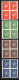France N°505 / 524 Serie Marechal Petain Bloc 4 Complet RRR 88 Timbres Non Dentelé ** MNH (Imperf)  - 1941-1950