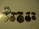 RUSSIA USSR LOT OF MEDALS AWARDS BADGES TO WOMAN , RED CROSS BLOOD DONOR , 19-13 - Russia