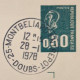Béquet 1891-CP1 Repiquage Privé Baptème Du Turbotrain 28-01-1978 Montbelliard 25 Doubs - Other & Unclassified