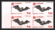 France N°2416/2417 Europe 1986 Genette Bat Chauve Souris Bloc De 4 Non Dentelé ** MNH (Imperf) Cote 360 ++ - 1986