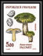 France N°2488 / 2491 Champignons De France (mushrooms Funghi) 1987 Non Dentelé ** MNH (Imperf) Cote 120 Euros - 1981-1990