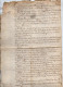 VP22.977 - Cachet De Généralité De PARIS / LAGNY - Acte De 1750 - Partage - Succession SCOCARD De CHESSY ( 77 ) - Algemene Zegels