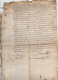 VP22.977 - Cachet De Généralité De PARIS / LAGNY - Acte De 1750 - Partage - Succession SCOCARD De CHESSY ( 77 ) - Timbri Generalità