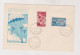 YUGOSLAVIA,1951 BLED PARACHUTING FDC Cover - Lettres & Documents