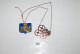 C40 Bijou Fantaisie - Collier - Pendentif Gothique - Blason - Couronne - Pendants