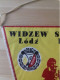 Delcampe - Banderín Copa De La UEFA Widzew Lodz Vs Sparta Praga - Uniformes Recordatorios & Misc