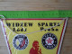 Delcampe - Banderín Copa De La UEFA Widzew Lodz Vs Sparta Praga - Uniformes Recordatorios & Misc