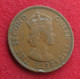 British Caribbean Territories 2 Cents 1958 KM# 3 *VT Caraibas Caraibes Orientales - British Caribbean Territories