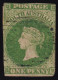 South Australia, 1855-59, 1 P. Verde - Gebruikt