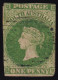 South Australia, 1855-59, 1 P. Verde - Gebraucht