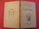 Patrie. Victor Hugo. Oeuvres Choisies. Georges Crès 1927 - Autores Franceses