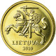 Monnaie, Lithuania, 10 Centu, 2010, SPL, Nickel-brass, KM:106 - Lituanie