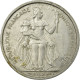 Monnaie, FRENCH OCEANIA, 5 Francs, 1952, Paris, TTB, Aluminium, KM:4 - Andere & Zonder Classificatie