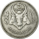 Monnaie, Madagascar, 5 Francs, 1953, Paris, TTB, Aluminium, KM:5 - Madagaskar