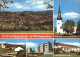 72048228 Bergneustadt Gesamtansicht Kirche Feuerwehr Erholungsheim Hackenberg Si - Bergneustadt