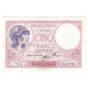 FAY 04/12 - 5 FRANCS VIOLET - 19/10/1939 - SUPERBE - PICK 83 - 5 F 1917-1940 ''Violet''