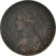 Monnaie, Grande-Bretagne, Victoria, Farthing, 1861, TB+, Bronze, KM:747.2 - B. 1 Farthing