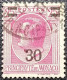 MONACO. Y&T N°104. Prince Louis II. Surchargé. USED. - Gebruikt