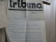 F5 Facture + Lettre à En Tête + Autographe Tribuna Romania Roumanie Bucuresti Journal + Stamp 1936 - Sonstige & Ohne Zuordnung