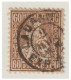 SUISSE --Helvtia Assise -- Yvert N°40 60c Bronze - Usati