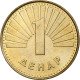 Macédoine, Denar, 2000, Bronze, SPL, KM:27 - Macedonia Del Norte