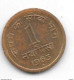 *india  1 Paisa 1963 B Km 8a Unc/ms63 - Inde