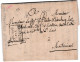 Suisse, Mayenfeld Pour Montélimart, Taxe 10, Cachet Entrée: Suisse Par Huningue, 9 Fevrier 1822 - ...-1845 Préphilatélie