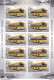 MOLDOVA 2013 City Urban Transport Bus & Trolleybus 2 Sheetlets Mi Klb.850-Klb.851+Bl.65(852) Scott 805-807 - Bus