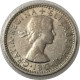 Monnaie Royaume-Uni - 1962 - 6 Pence Elizabeth II 1re Effigie - H. 6 Pence