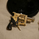 Revolver Xythos Plaqué Or Environ 90x Capsules Bang Vintage - Armes Neutralisées