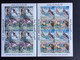 LIBYA LIBIA JAMAHIRIYA 1982 BIRDS 4 IMPERFORATED SHEETS MI 1003/18 MNH LIBIE LIBYE VOGELS - Libye