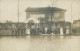 VAL D'OISE  PERSAN  (carte Photo)  " Guinguette Restaurant Dancing " Inondation 1910 - Persan