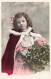 FETES ET VOEUX - Nouvel An - Une Petite Fille Tenant Un Gui - Colorisé - Carte Postale Ancienne - Neujahr