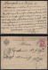 Yiddish 1887 - Russia Stationery Postcard Jewish Judaica - Jewish