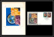 3044 Nations Unies Genève Mi N°43/44 Enfants Childs Maquette D'artiste Original Artist Work FDC Signé Chesnot 1974 - Unused Stamps