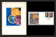 3044 Nations Unies Genève Mi N°43/44 Enfants Childs Maquette D'artiste Original Artist Work FDC Signé Chesnot 1974 - UNICEF