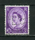 GRANDE BRETAGNE - ELISABETH II   - N° Yvert 267 Obli. PERFORÉ “LC” - Perforés