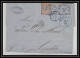 41055 Lettre LAC Allemagne (Deutschland) Bremen Par Prusse Forbach 1868 Pour Cette Sète Herault France  - Bremen