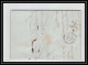 41244 Lettre LAC Allemagne Deutschland Hamburg Tour-T VALENCIENNES 1848 Cette France Marque D'entree Vorlaufer - Entry Postmarks