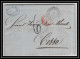 41246 Lettre LAC Allemagne Deutschland Hamburg Tour-T VALENCIENNES 1856 Cette France Marque D'entree Vorlaufer - Hamburg (Amburgo)