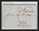 41303 Lettre LAC Allemagne Deutschland Bremen Tour-T Strasbourg 1847 Cette Herault France Marque D'entree Vorlaufer - Entry Postmarks