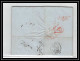 41310 Lettre LAC Allemagne Deutschland Crefeld Prusse Givet CPR2 1845 Cette Herault France Marque D'entree Vorlaufer - Entry Postmarks